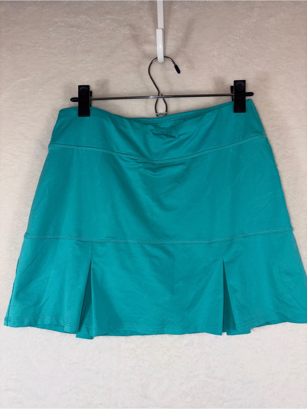 Reel Legends Turquoise Athletic Skirt Skort with Pleats Medium